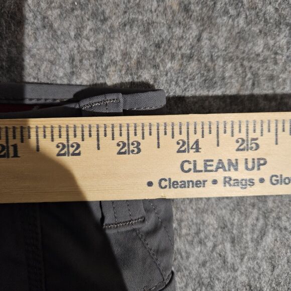 Wrangler Shorts Mens 48 Gray Performance Outdoor Utility Nylon Stretch Pockets - Picture 4 of 7